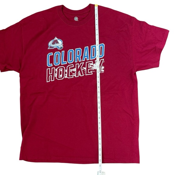 Colorado Avalanche NHL Official T-Shirt Size XL Maroon NWOT Men’s Hockey Fan Tee - Picture 7 of 7